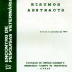 13º ENCONTRO DE PESQUISAS VETERINÁRIAS