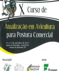 CD X Curso de Atualização em Avicultura para Postura Comercial