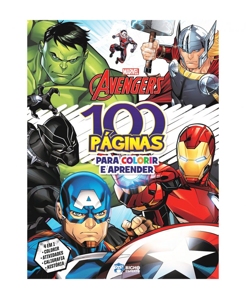 Livro 100 Páginas para Colorir Carros 3 Disney Bicho Esperto