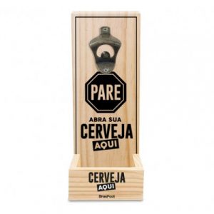 Abridor Garrafa de parede - Pare abra sua cerveja!