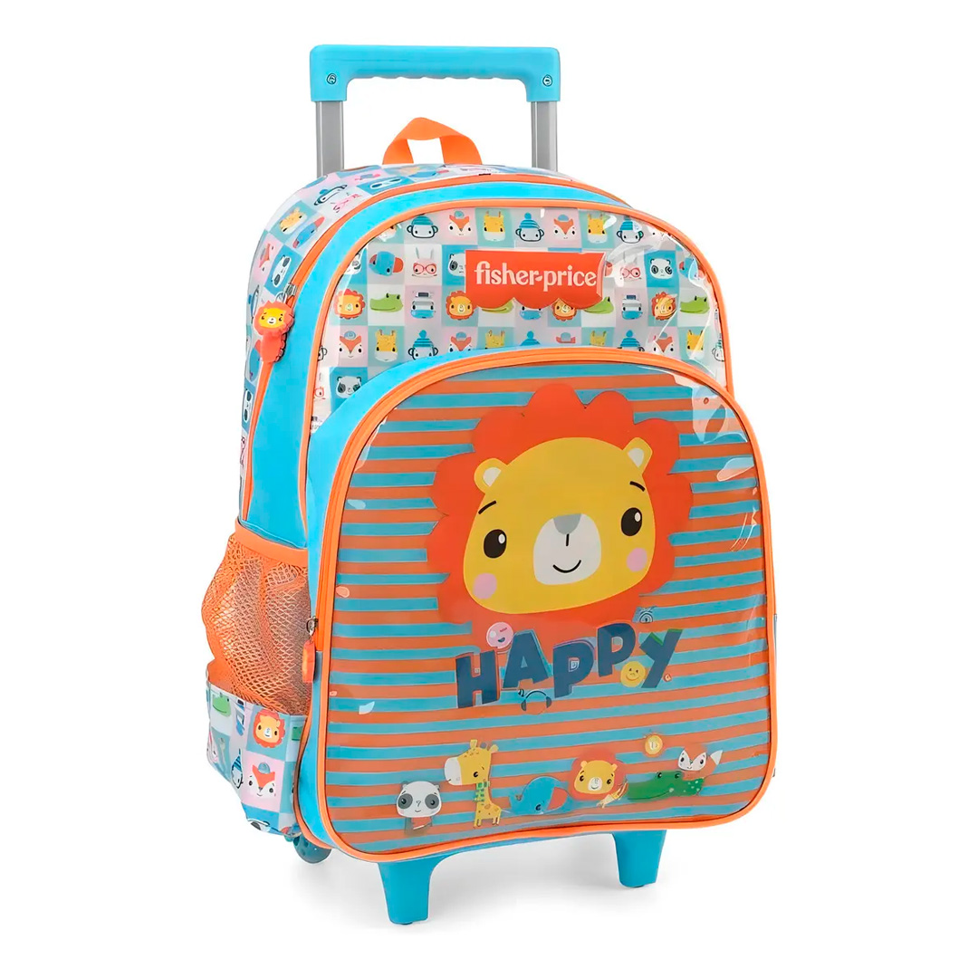 Mochila Infantil Rodinha Fisher Price