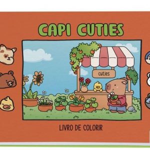 Livro de Colorir Capi Cuties 64P